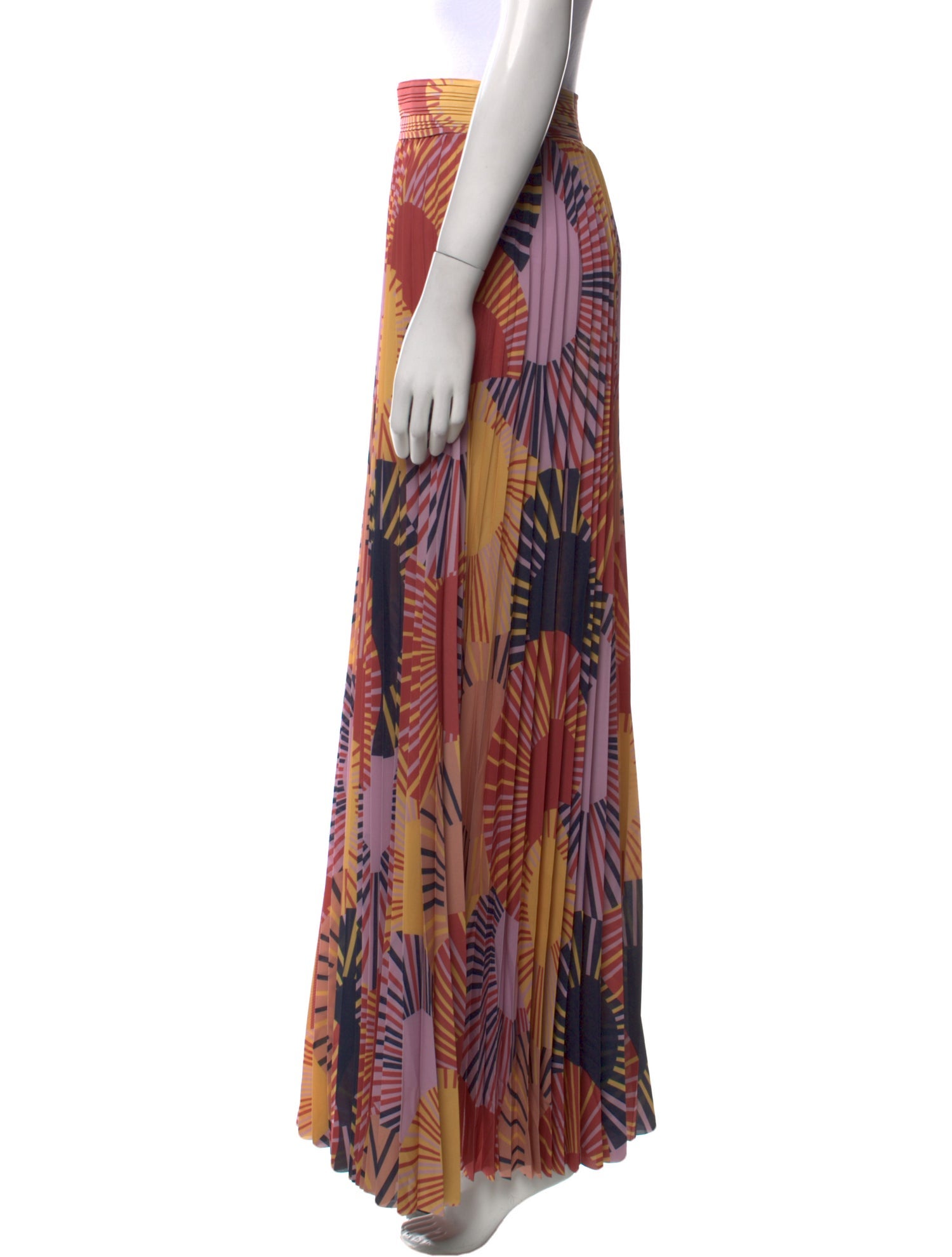 BA&SH Printed Long Skirt