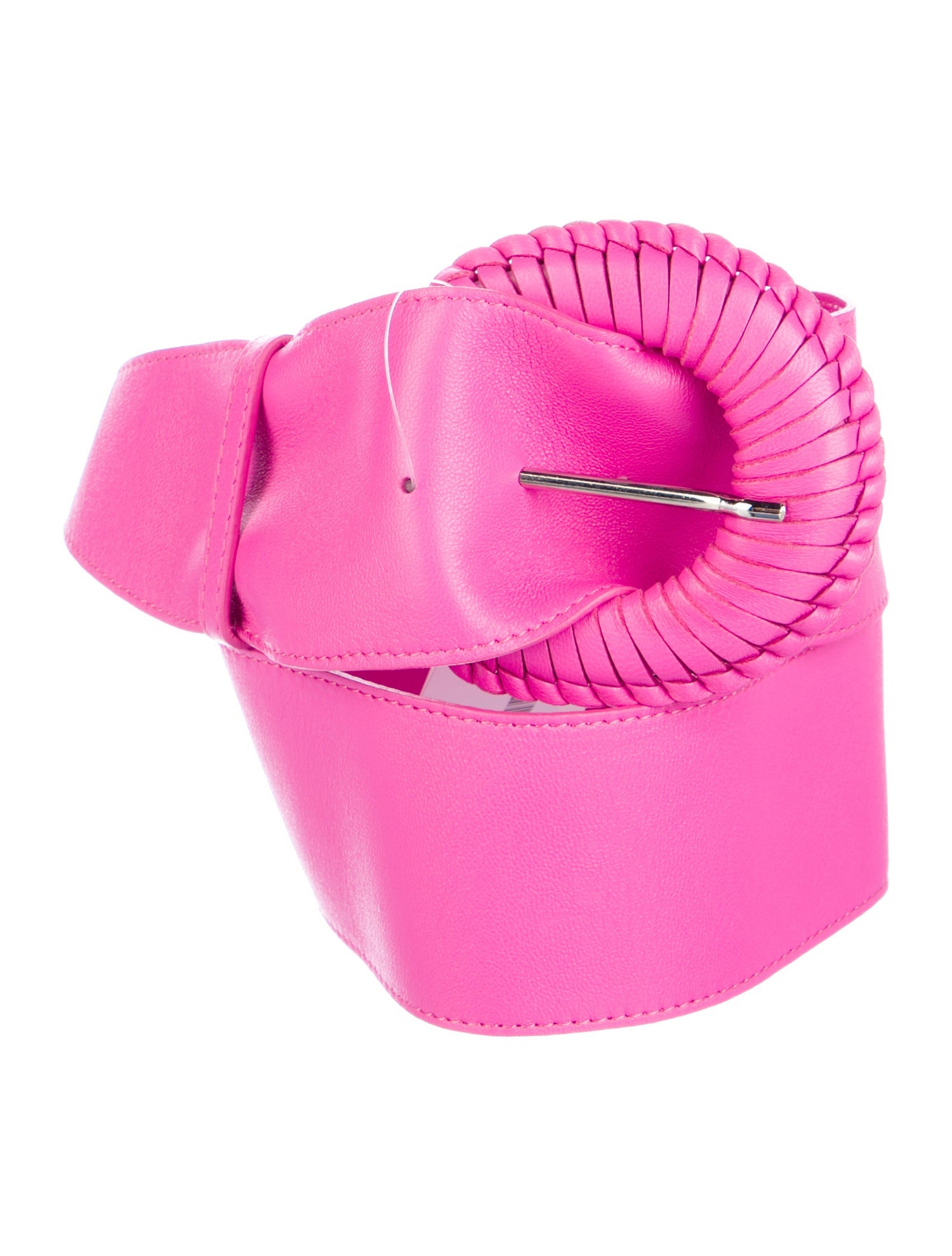 BA&SH Wide Leather Waist Belt