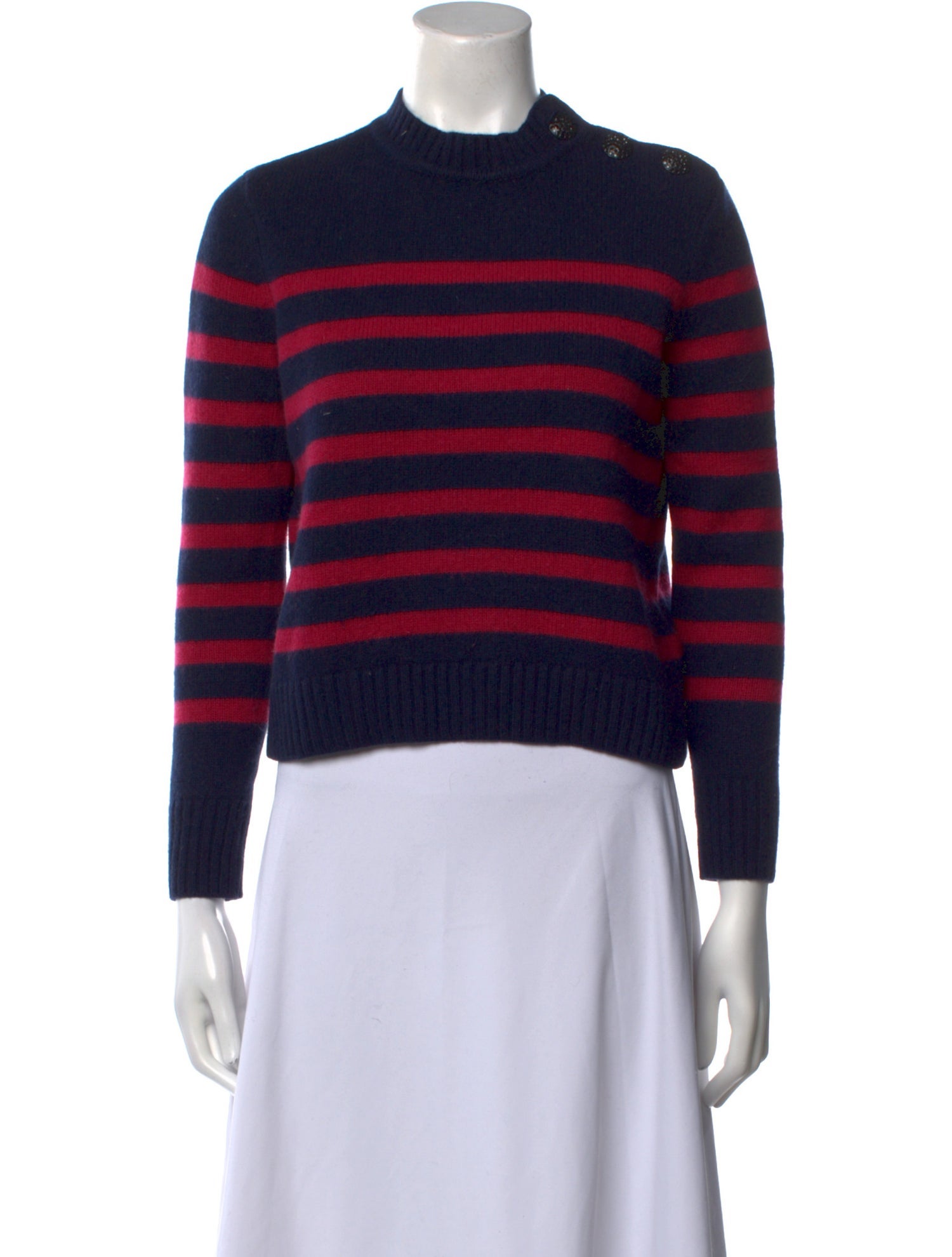 BA&SH Wool Striped Sweater