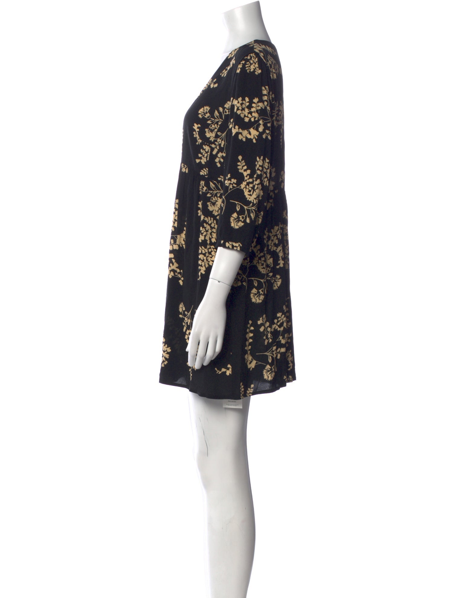 BA&SH Floral Print Mini Dress