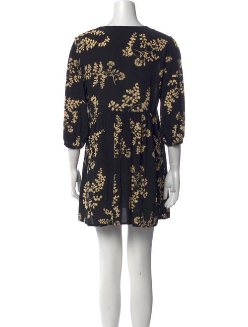 BA&SH Floral Print Mini Dress