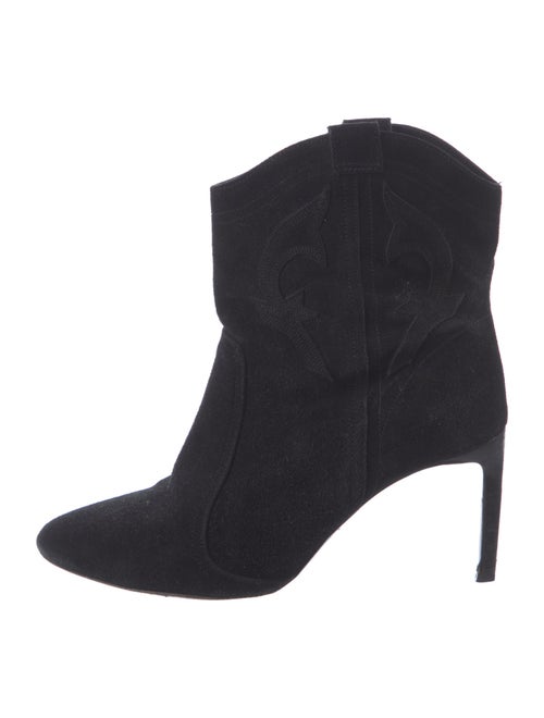 BA&SH Suede Western Boots