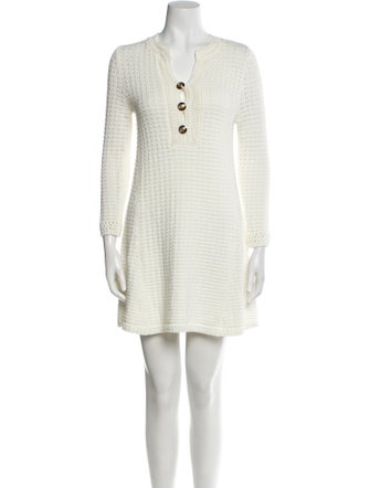 BA&SH V-Neck Mini Dress