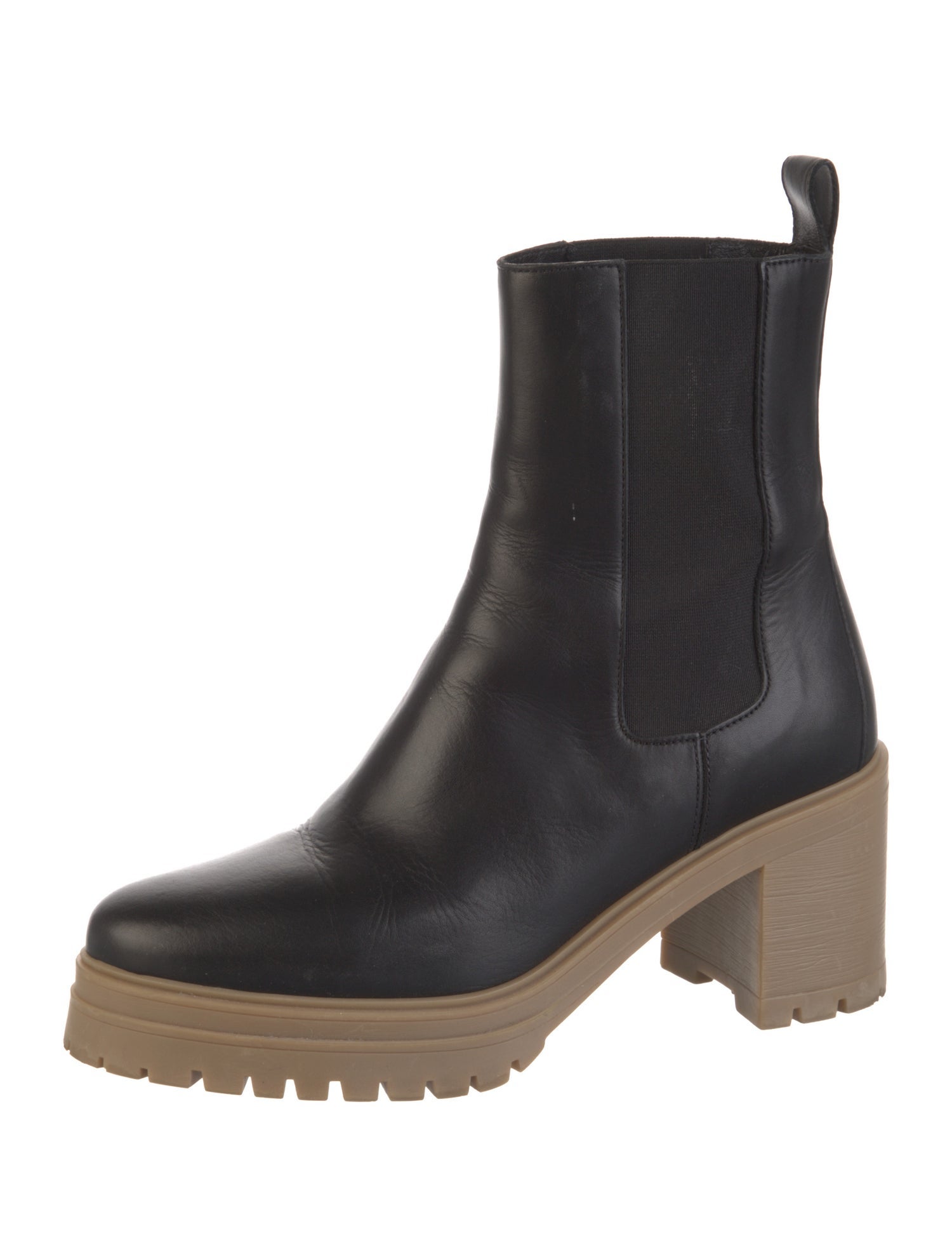 BA&SH Leather Chelsea Boots