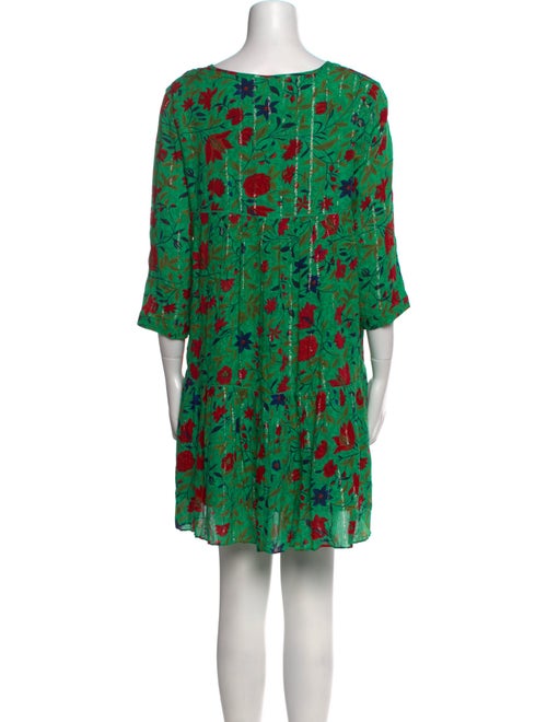 BA&SH Printed Mini Dress