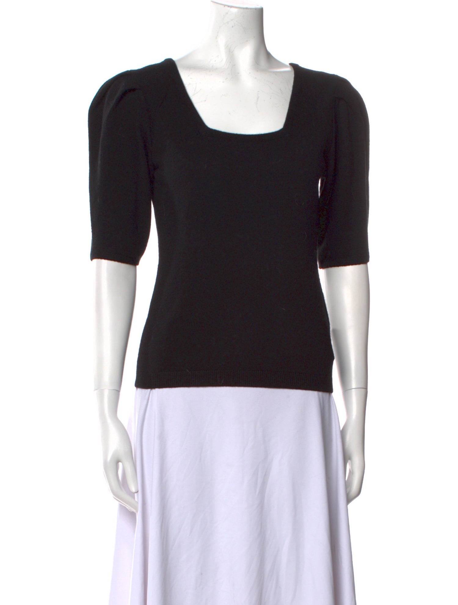 BA&SH Wool Square Neckline Sweater