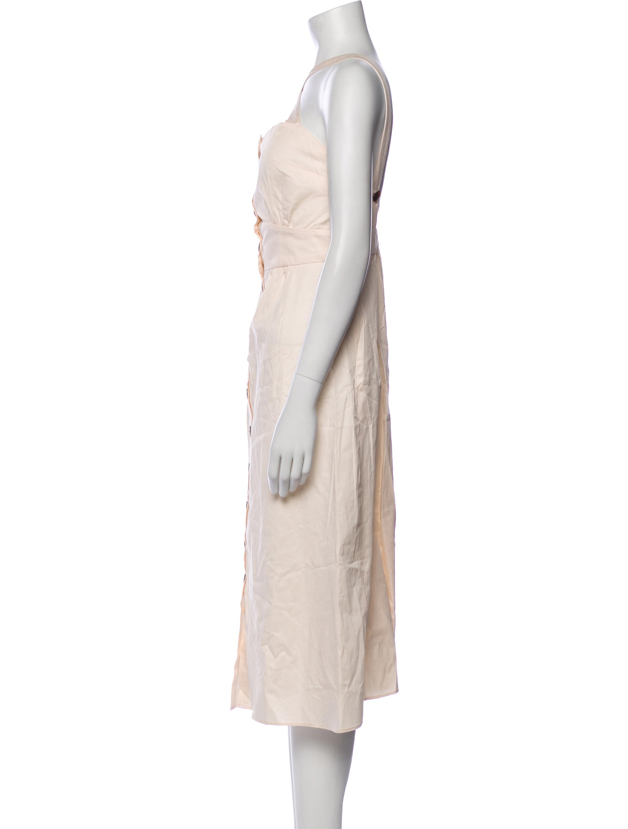 BA&SH Halterneck Midi Length Dress