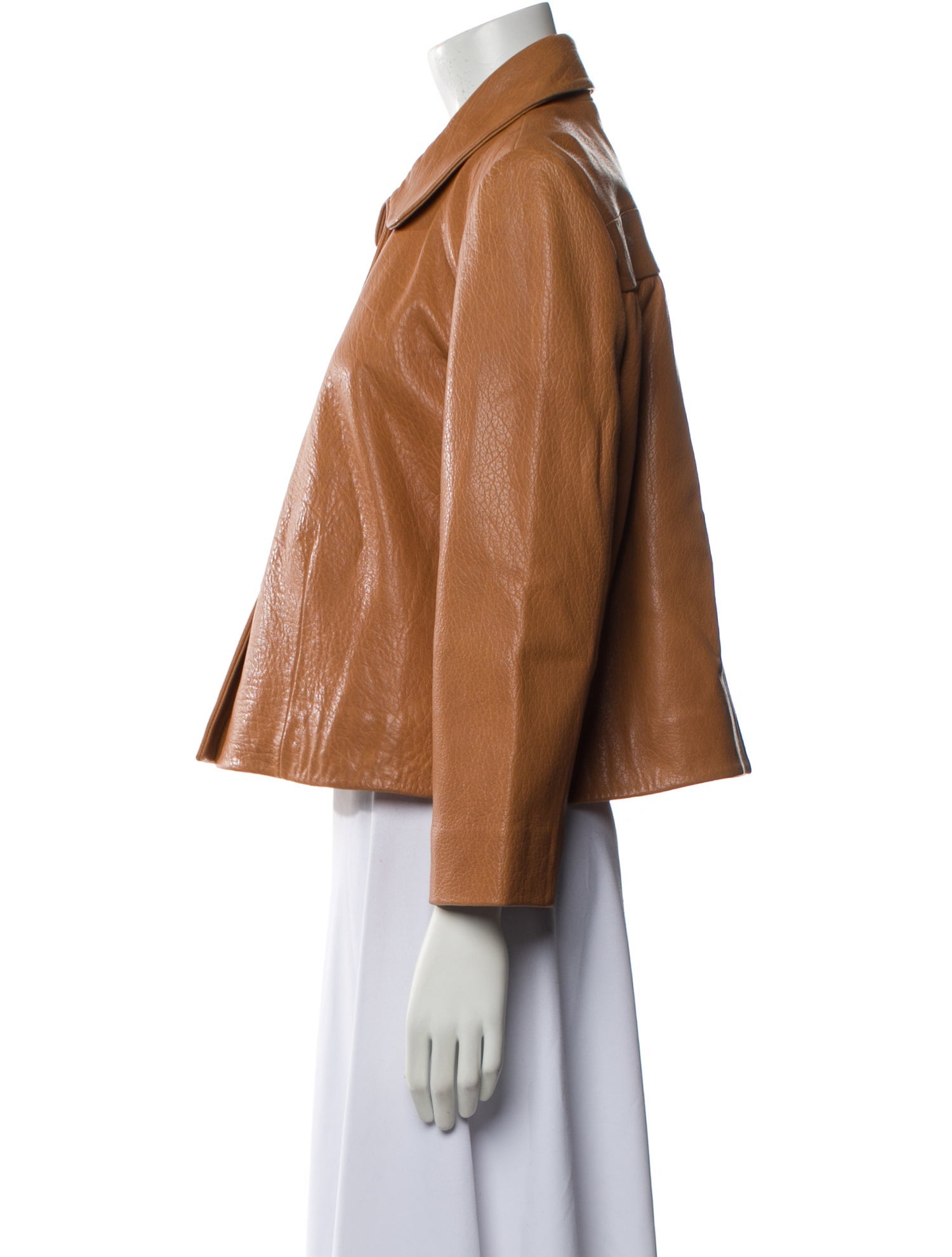 BA&SH Lamb Leather Evening Jacket w/ Tags