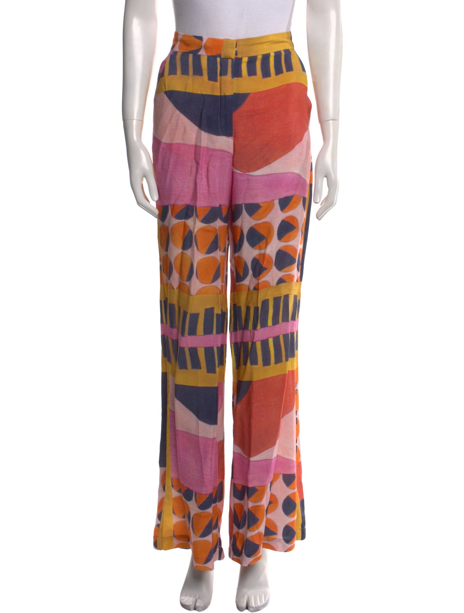 BA&SH Printed Wide Leg Pants