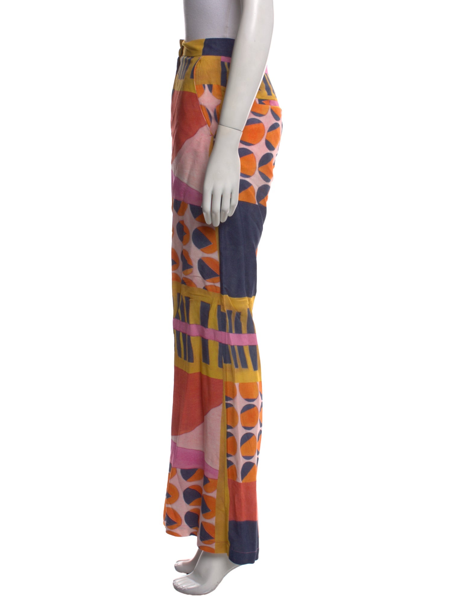BA&SH Printed Wide Leg Pants