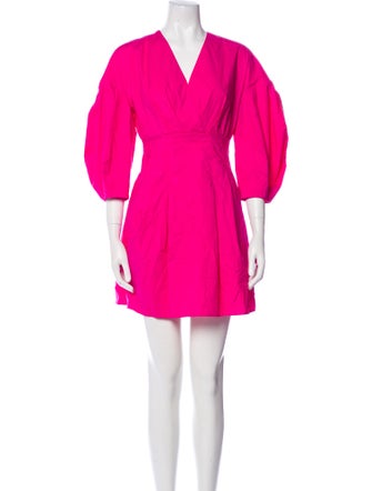 BA&SH V-Neck Mini Dress