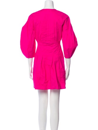 BA&SH V-Neck Mini Dress