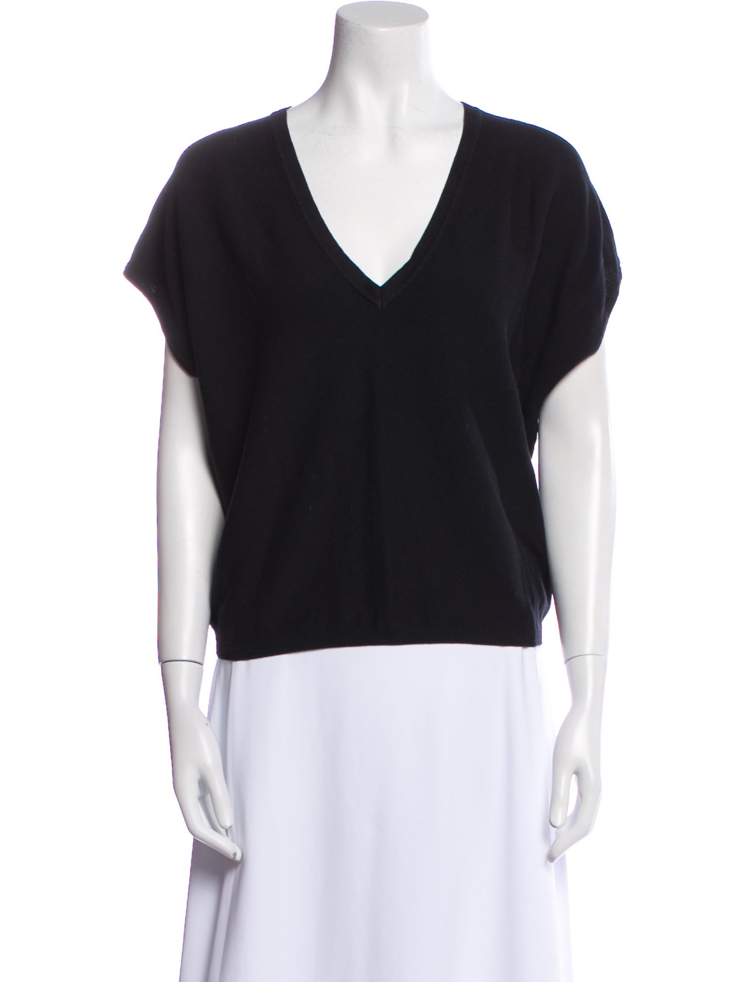 BA&SH V-Neck Short Sleeve T-Shirt