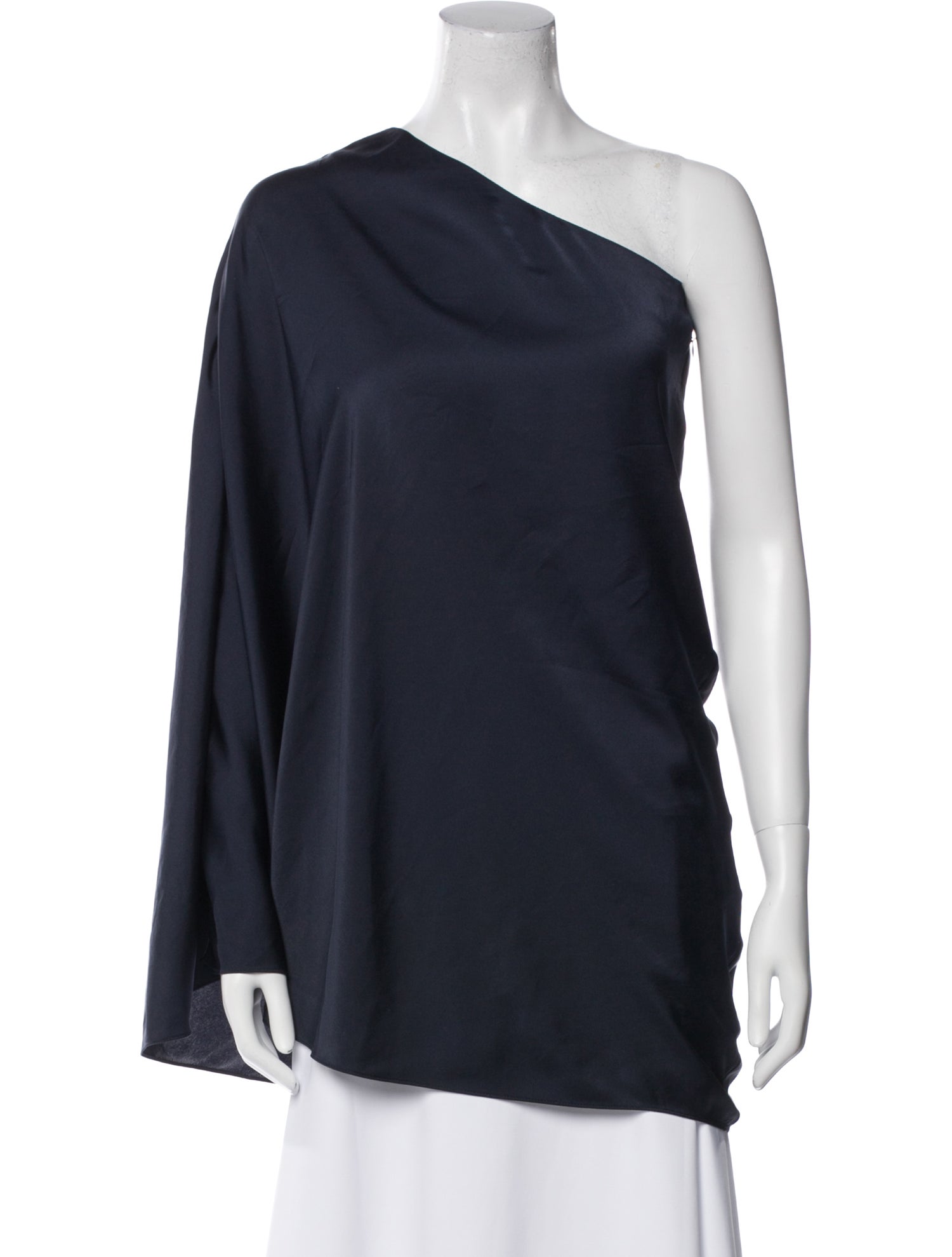 BA&SH One-Shoulder Long Sleeve Tunic