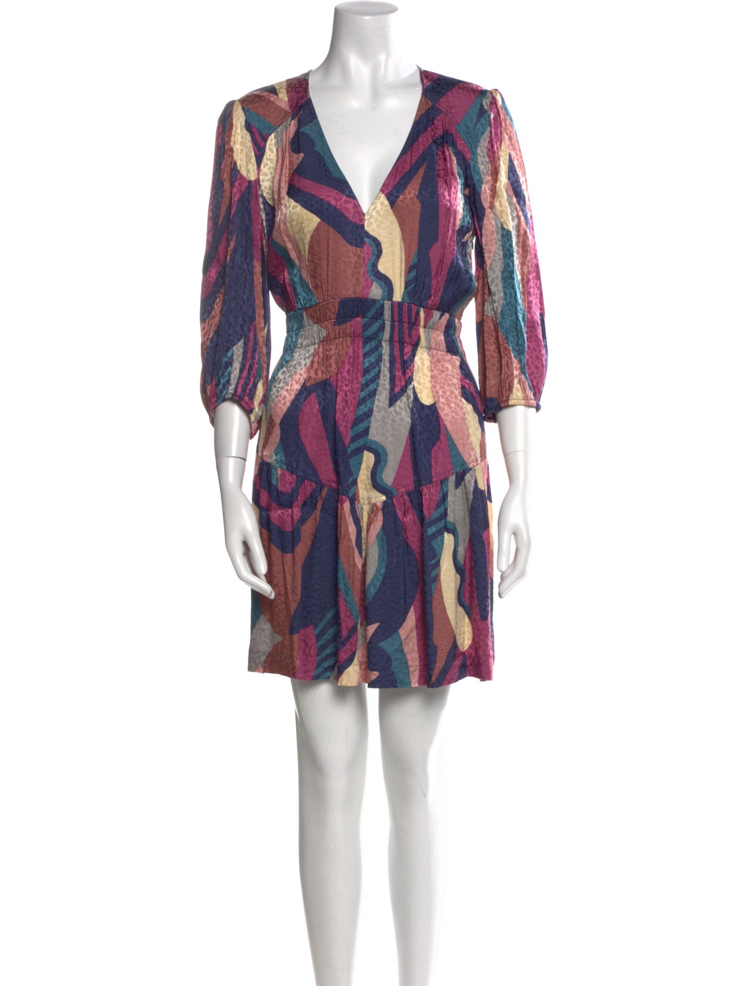 BA&SH Printed Mini Dress