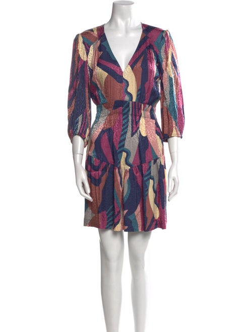 BA&SH Printed Mini Dress