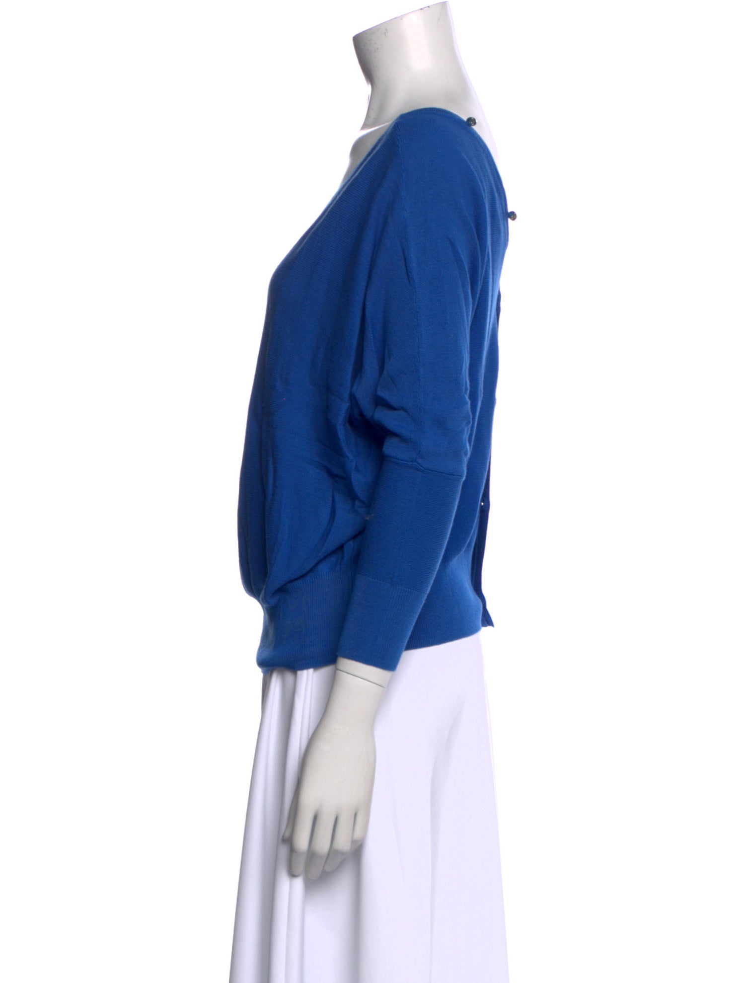 BA&SH V-Neck Three-Quarter Sleeve Top