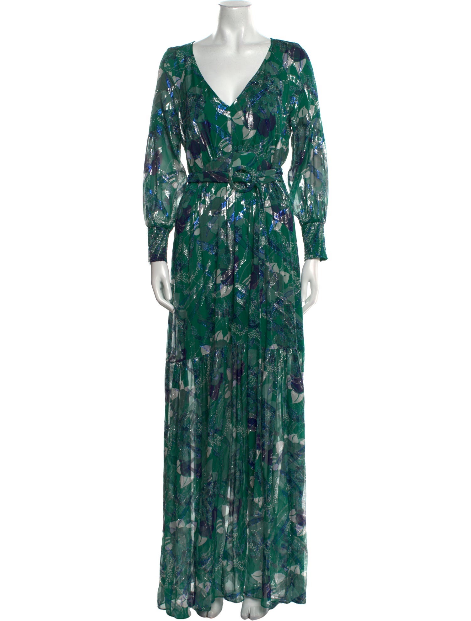 BA&SH Silk Long Dress w/ Tags