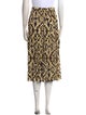BA&SH Printed Midi Length Skirt
