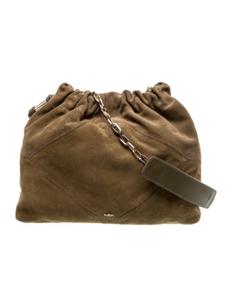 BA&SH Suede Shoulder Bag