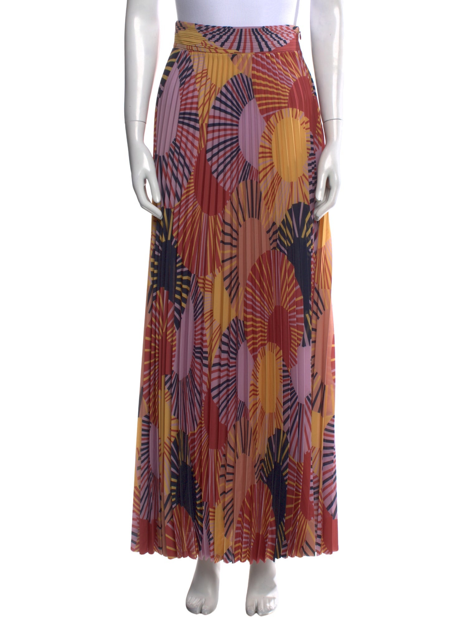 BA&SH Printed Long Skirt