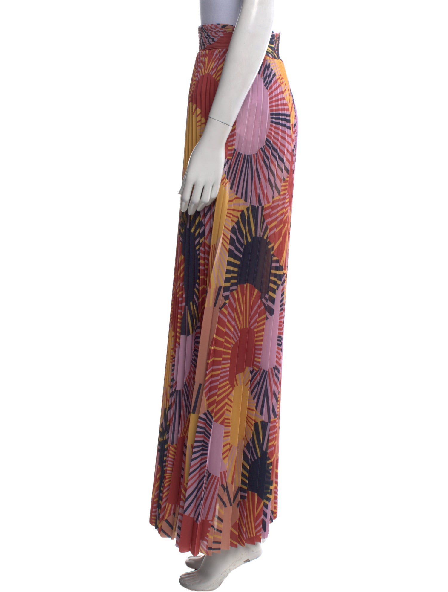 BA&SH Printed Long Skirt