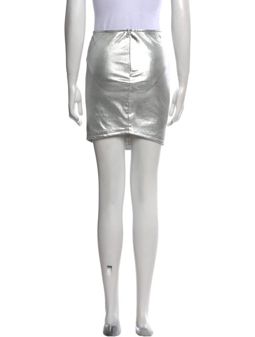 BA&SH Leather Mini Skirt