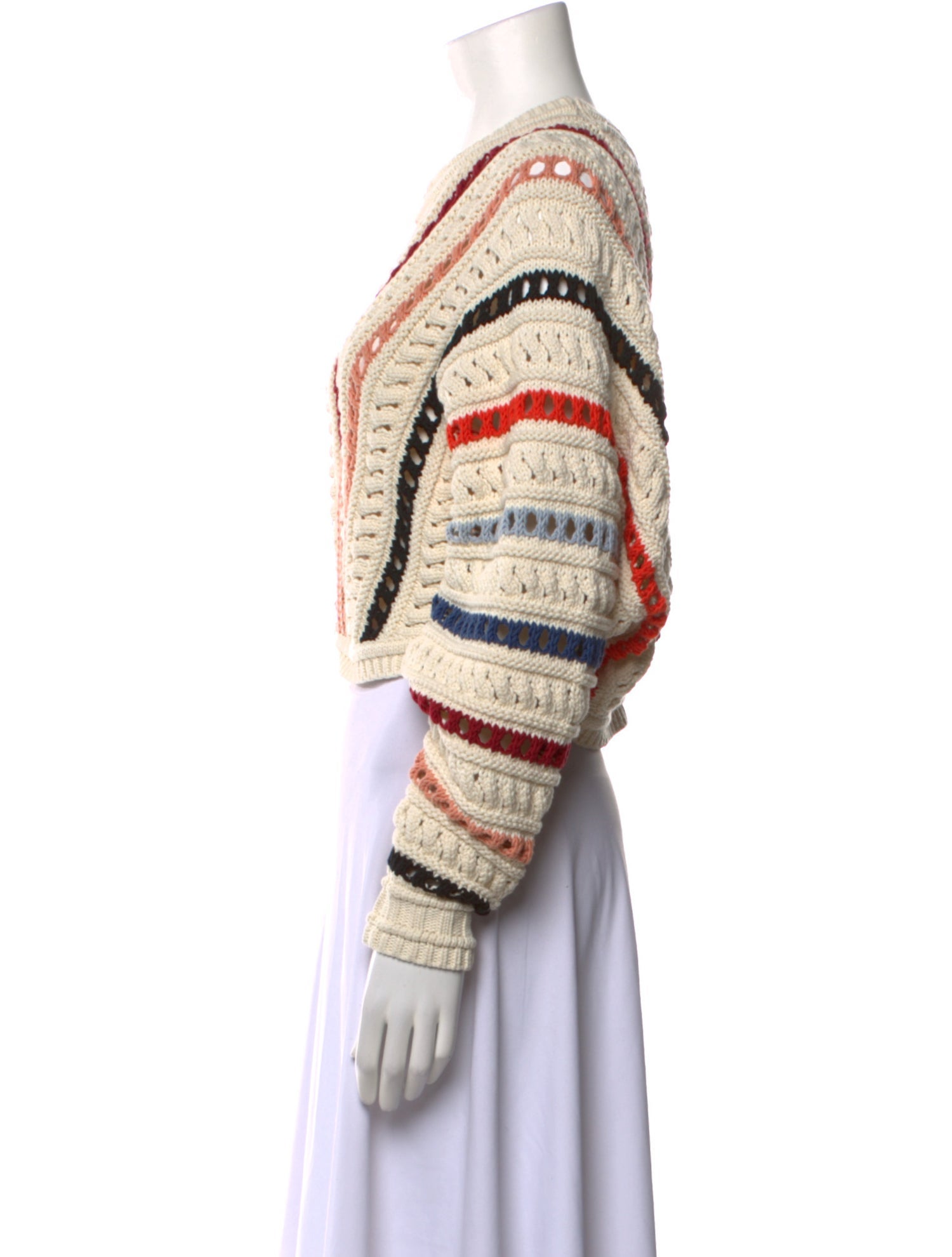 BA&SH Striped Crew Neck Sweater