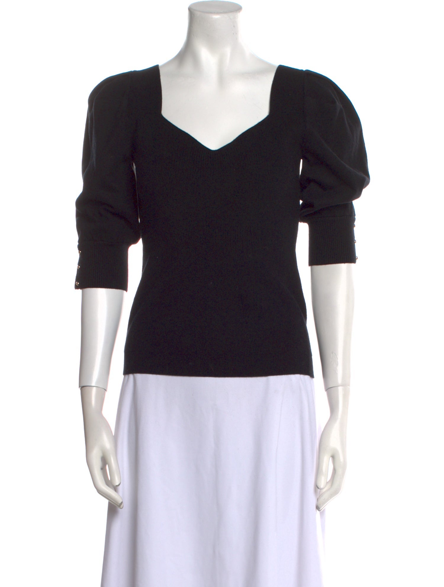 BA&SH Square Neckline Sweater w/ Tags