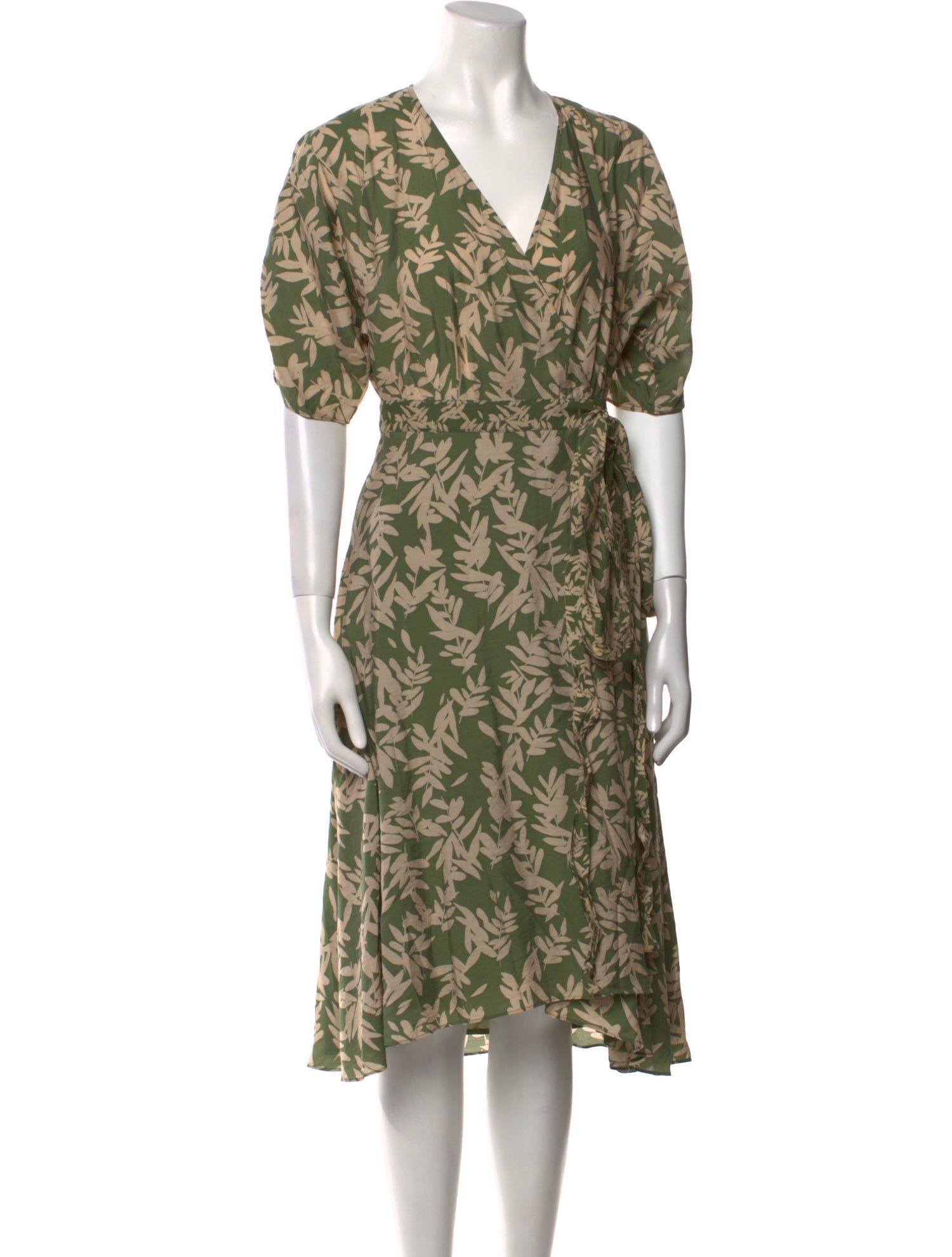 BA&SH Printed Midi Length Dress w/ Tags