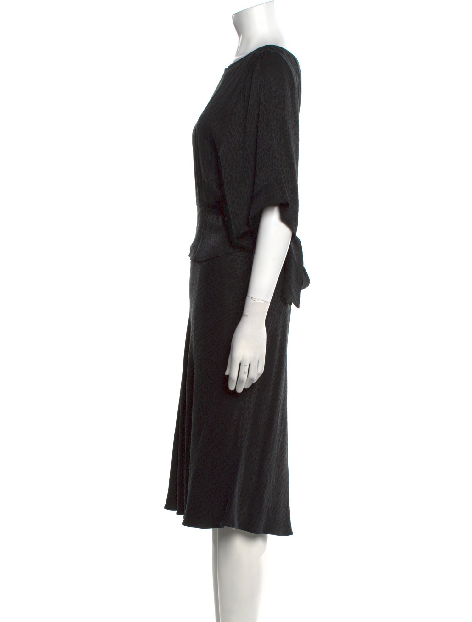 BA&SH Bateau Neckline Midi Length Dress w/ Tags