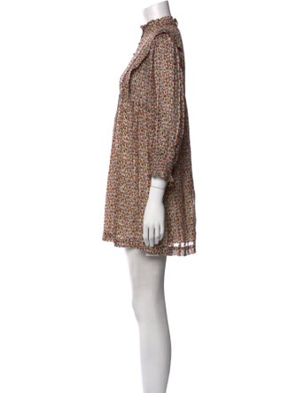 BA&SH Floral Print Mini Dress
