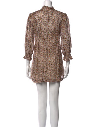 BA&SH Floral Print Mini Dress