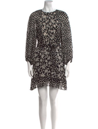 BA&SH Printed Mini Dress