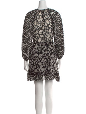 BA&SH Printed Mini Dress