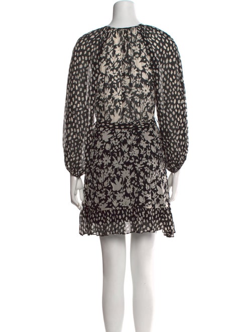 BA&SH Printed Mini Dress