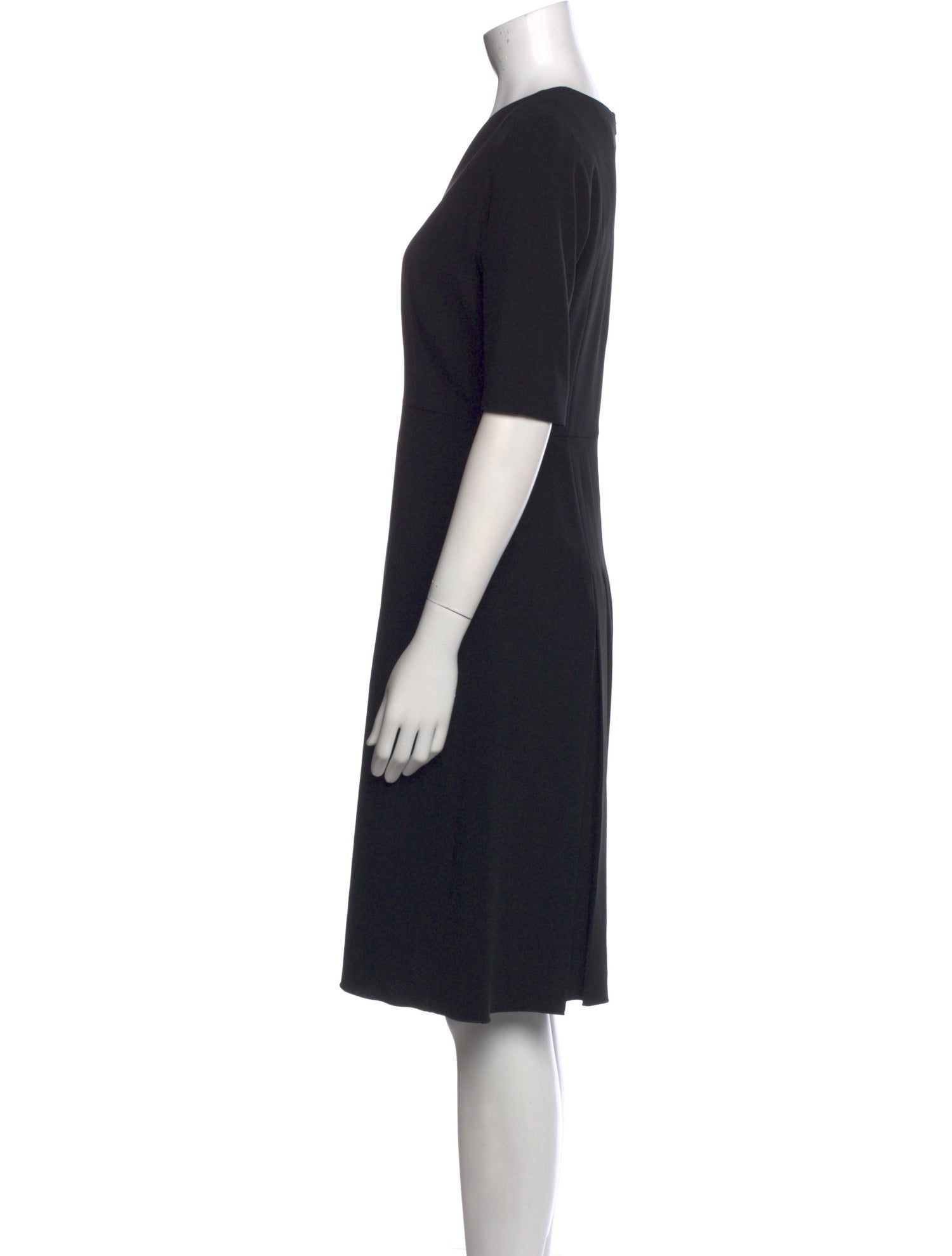 BA&SH V-Neck Knee-Length Dress