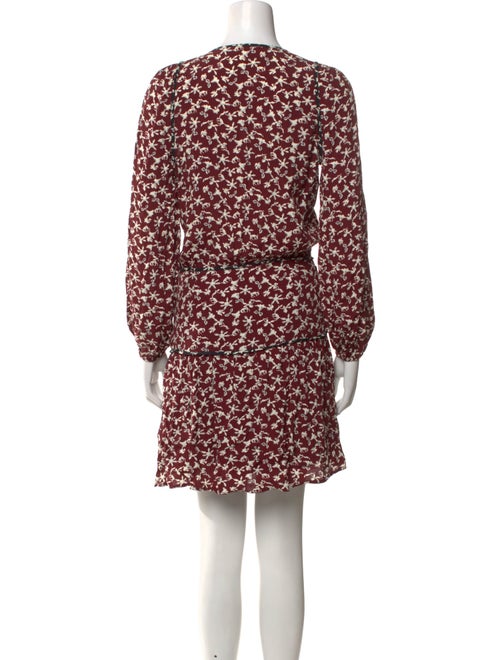 BA&SH Floral Print Mini Dress