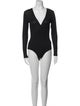 BA&SH V-Neck Long Sleeve Bodysuit