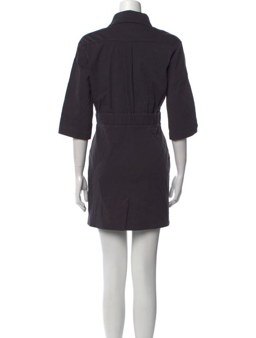 BA&SH Mock Neck Mini Dress