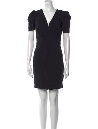 BA&SH V-Neck Mini Dress