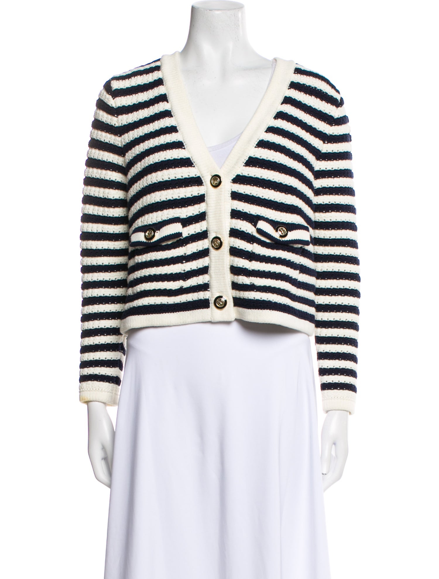 BA&SH Striped Blazer