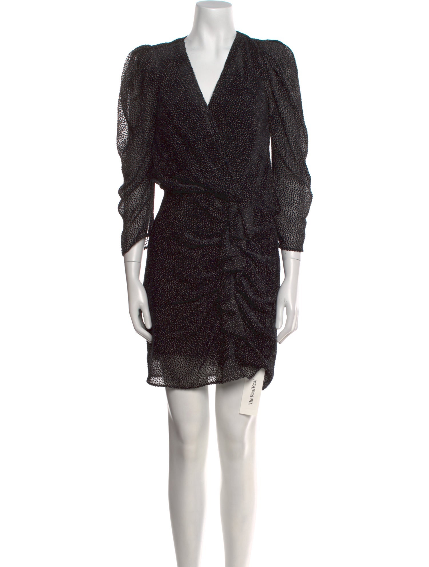 BA&SH Printed Mini Dress