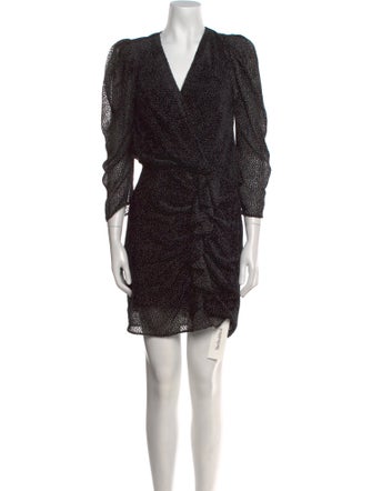 BA&SH Printed Mini Dress