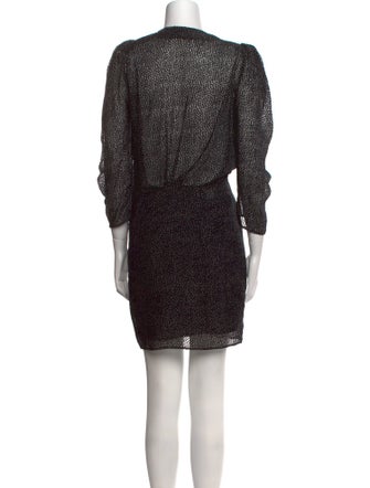 BA&SH Printed Mini Dress