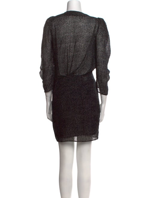 BA&SH Printed Mini Dress