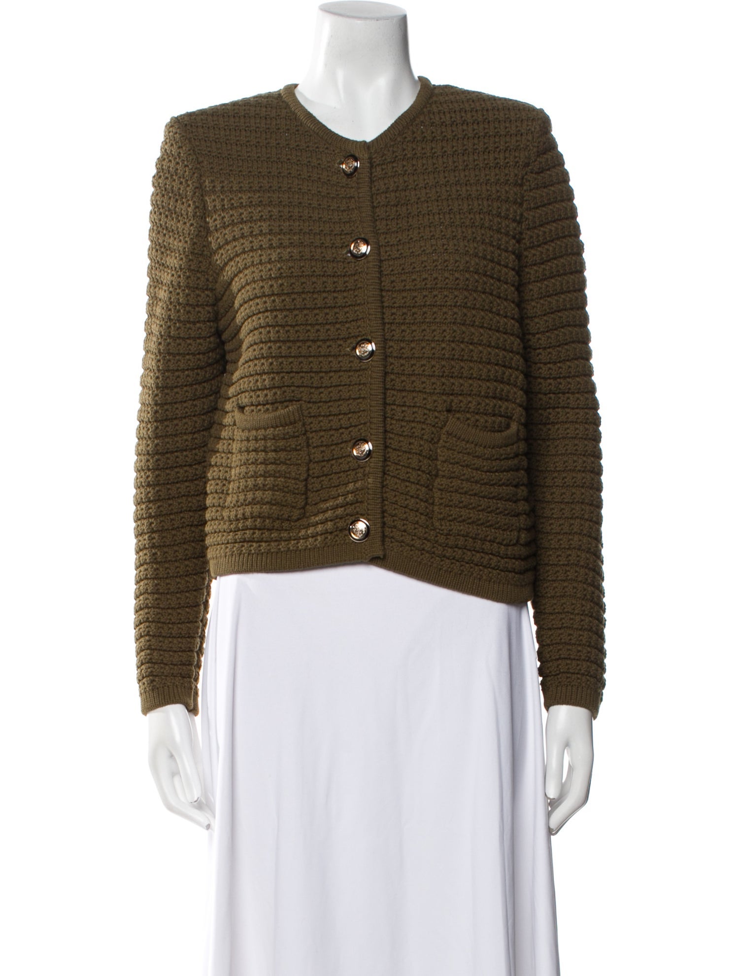 BA&SH Tweed Pattern Evening Jacket