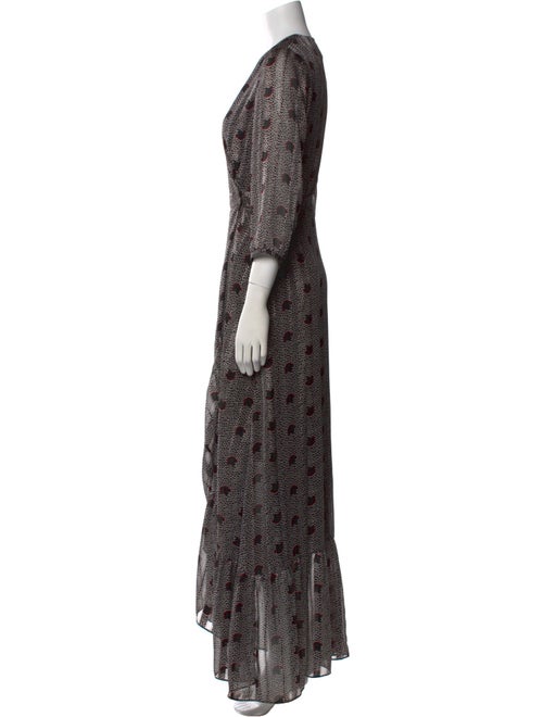 BA&SH Printed Long Dress
