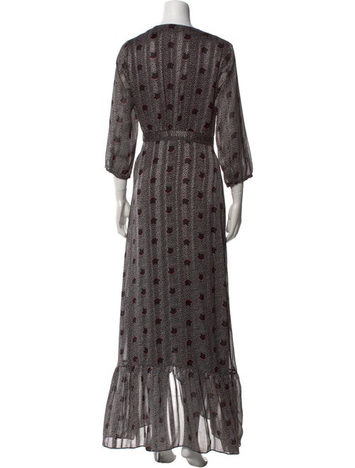 BA&SH Printed Long Dress