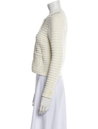 BA&SH Tweed Pattern Evening Jacket